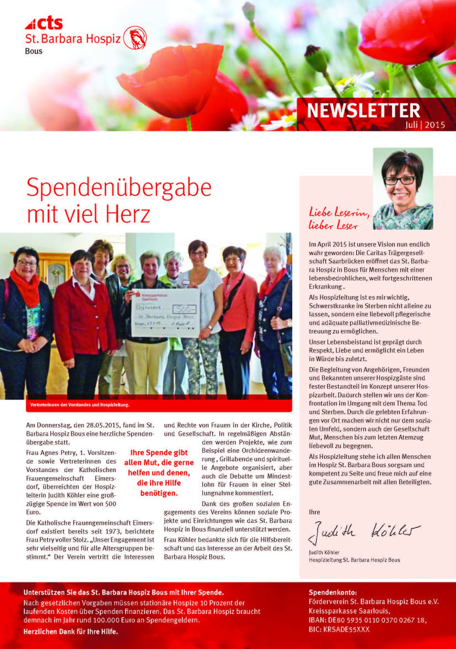 Der aktuelle Newsletter