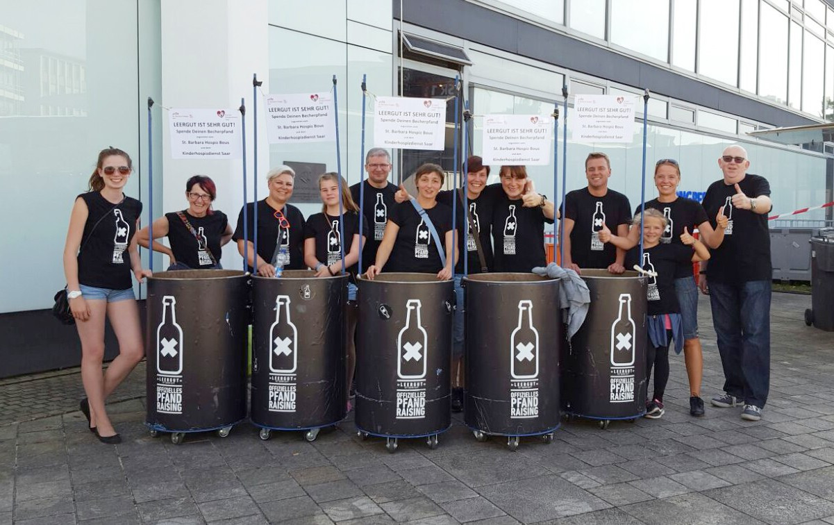 Aktion beim Silbermond Konzert